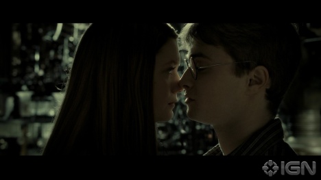 And Harry thought inexplicably of Ginny, her blazing look, and the feel of her lips on his.